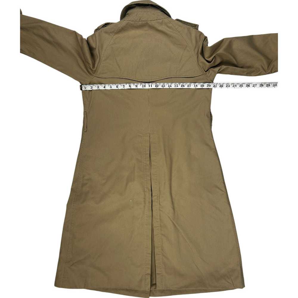 Burberrys Double-Breasted Trench Coat - Small - B… - image 3