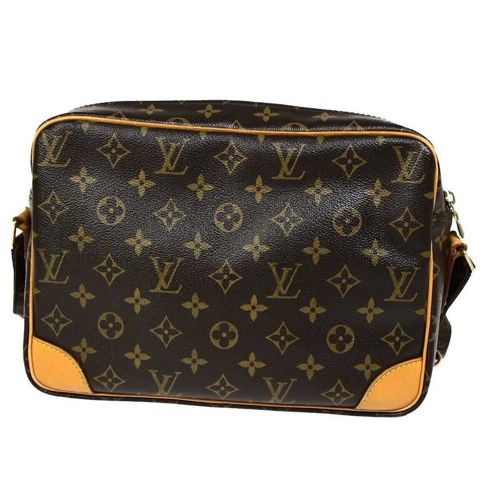 Louis Vuitton Nile Brown Canvas Shoulder Bag (Pre… - image 2