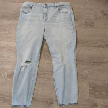 Good American Good American Good Waist distressed 