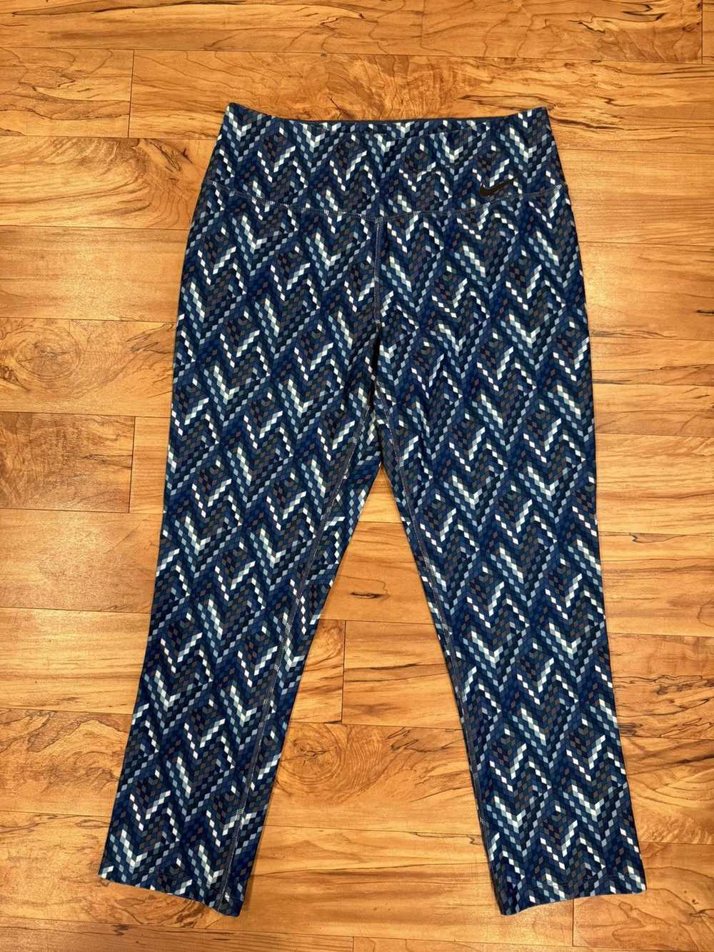 Nike NIKE Dri-FIT Legend Pants Chevron Pattern Si… - image 1