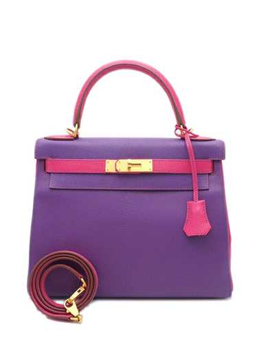 Hermès Pre-Owned 2014 Special Order Bicolor Chevr… - image 1