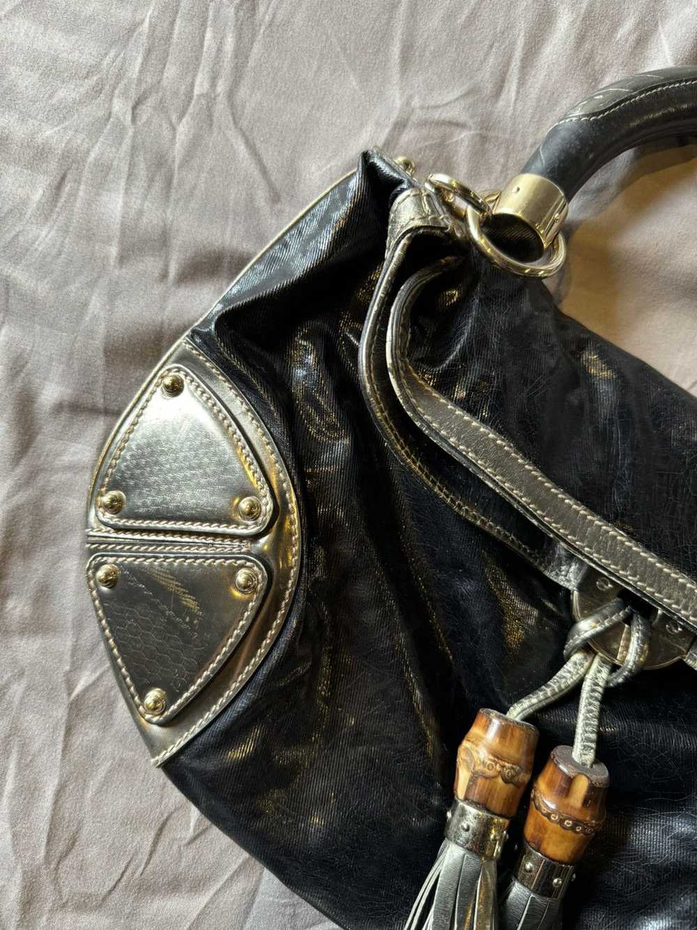 Gucci GUCCI Medium Indy Babouska Hobo - image 3