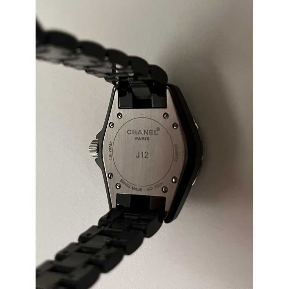 Chanel J12 Quartz ceramic watch - image 4