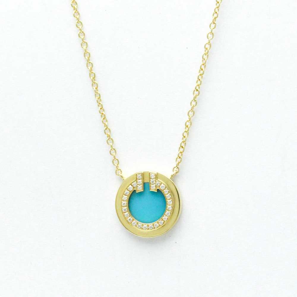 Tiffany & Co. Tiffany T Diamond Turquoise Circle … - image 1