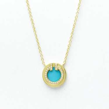 Tiffany & Co. Tiffany T Diamond Turquoise Circle … - image 1