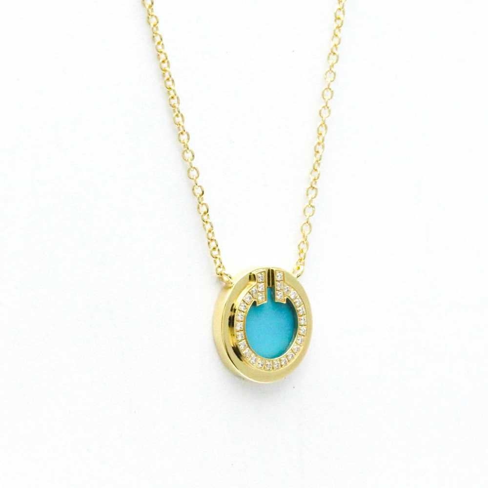 Tiffany & Co. Tiffany T Diamond Turquoise Circle … - image 2