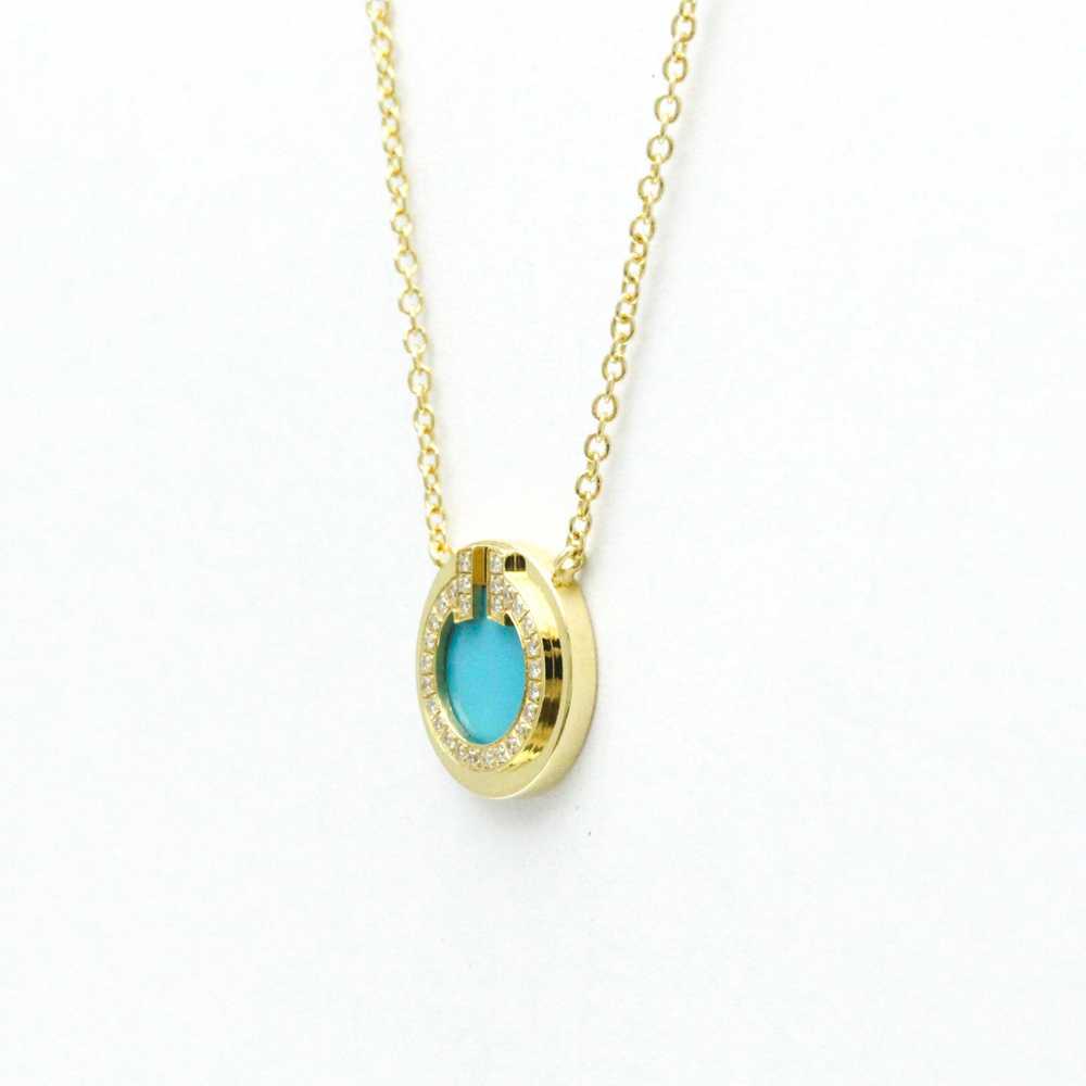 Tiffany & Co. Tiffany T Diamond Turquoise Circle … - image 3