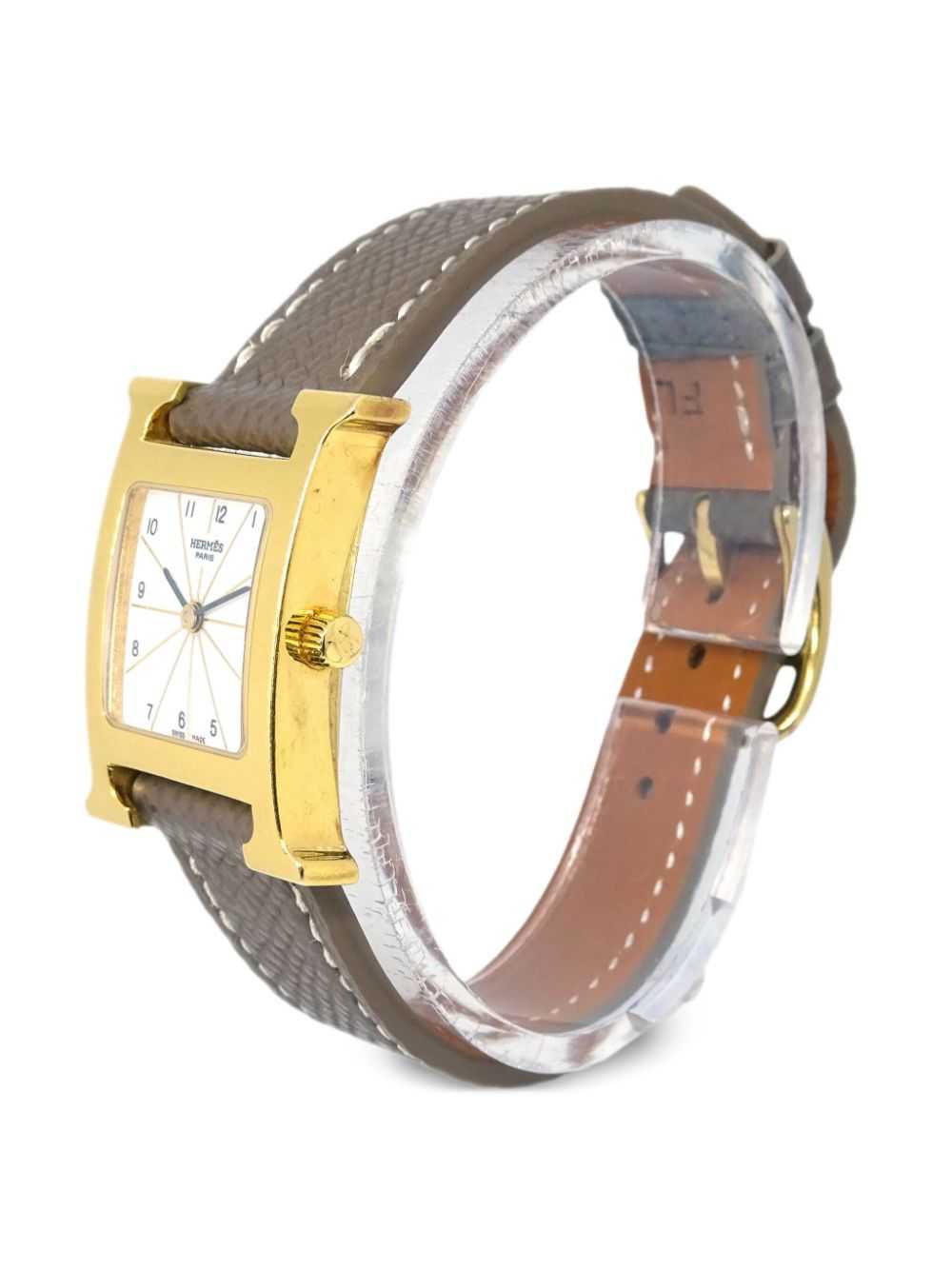 Hermès Pre-Owned 2013 pre-owned Heure H 30mm - Wh… - image 3