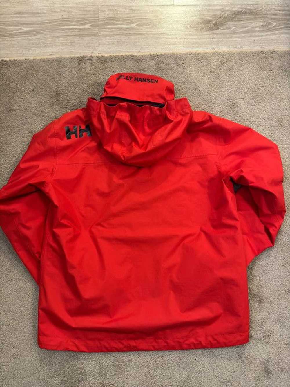 Helly Hansen Men's Windbreaker Jacket Coat Red Ho… - image 2