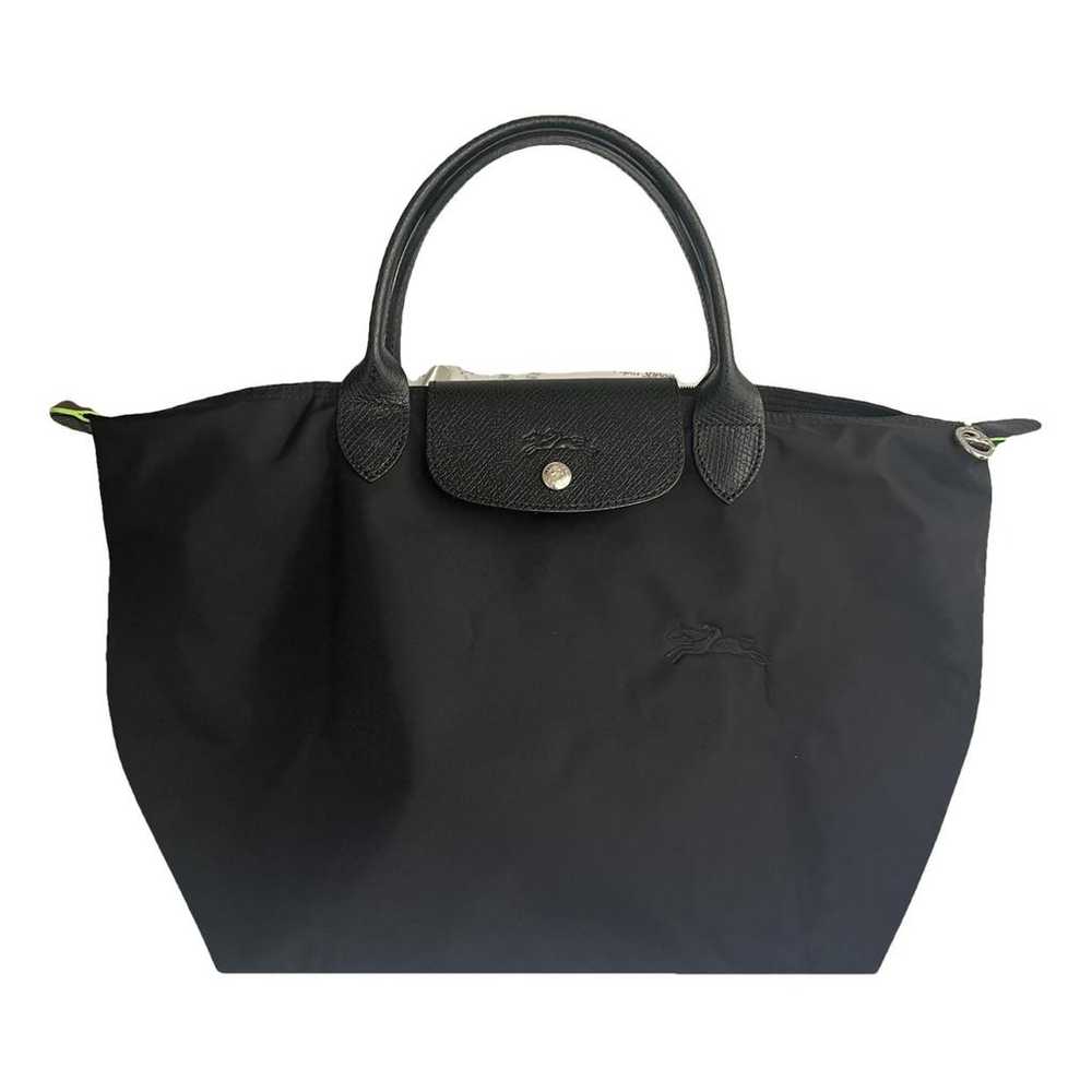 Longchamp Pliage leather travel bag - image 1