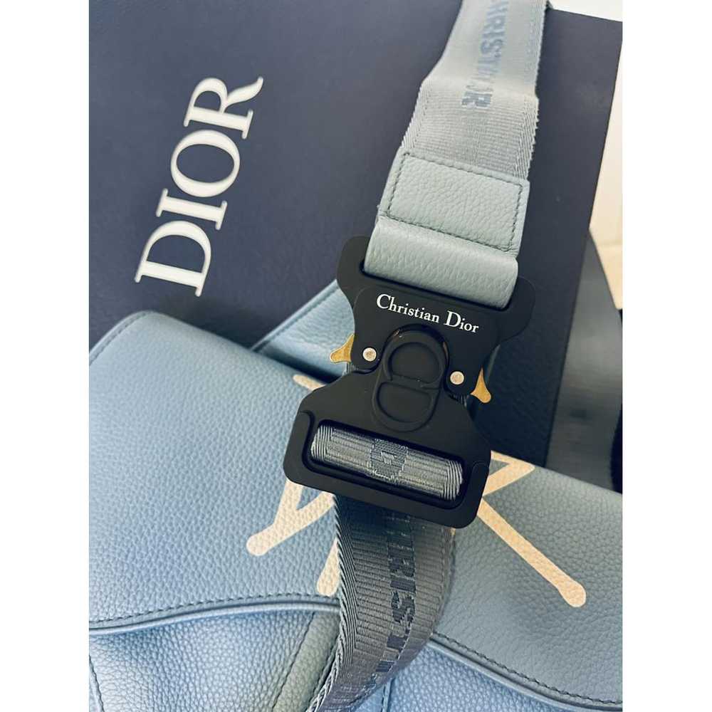 Dior Homme Saddle leather bag - image 2