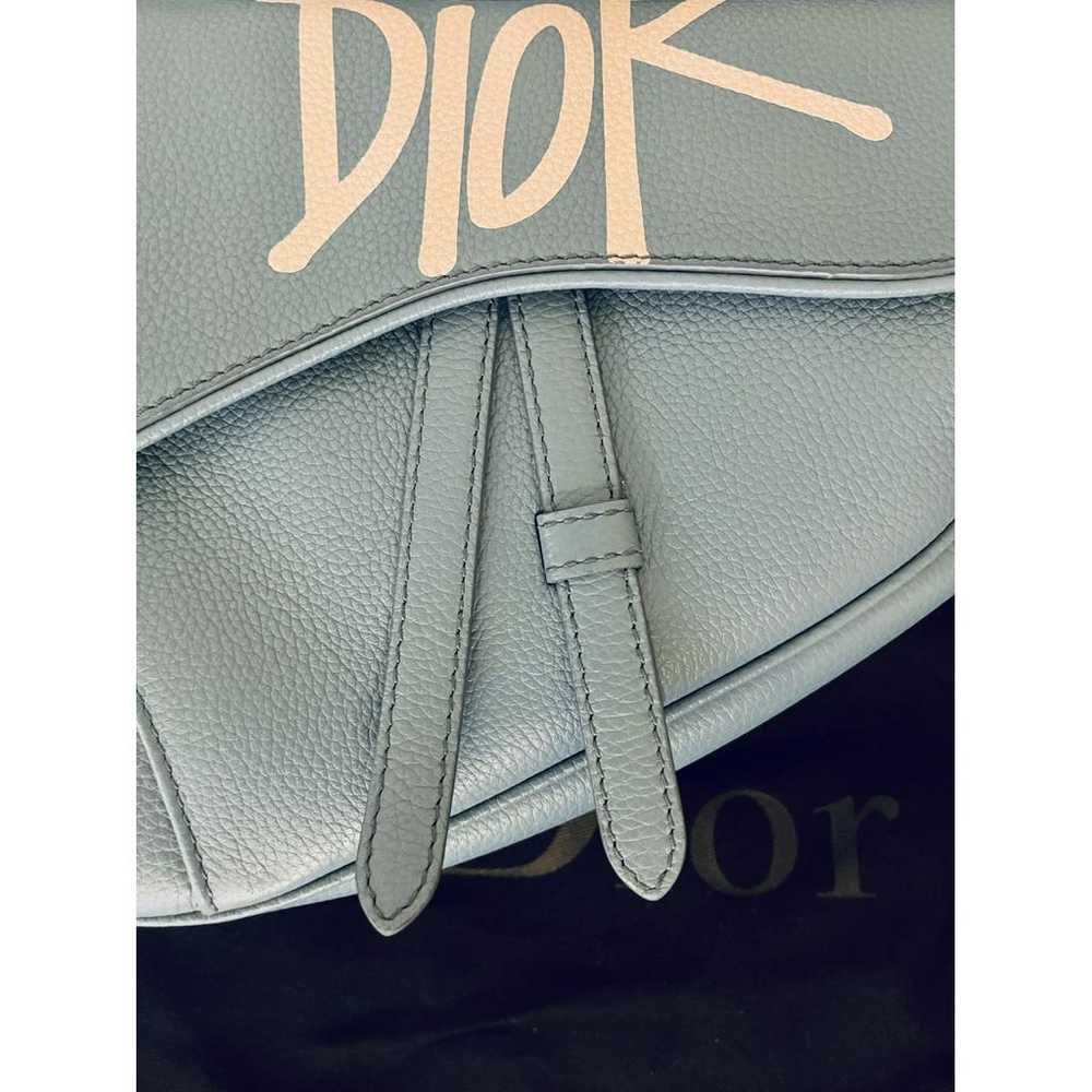 Dior Homme Saddle leather bag - image 6