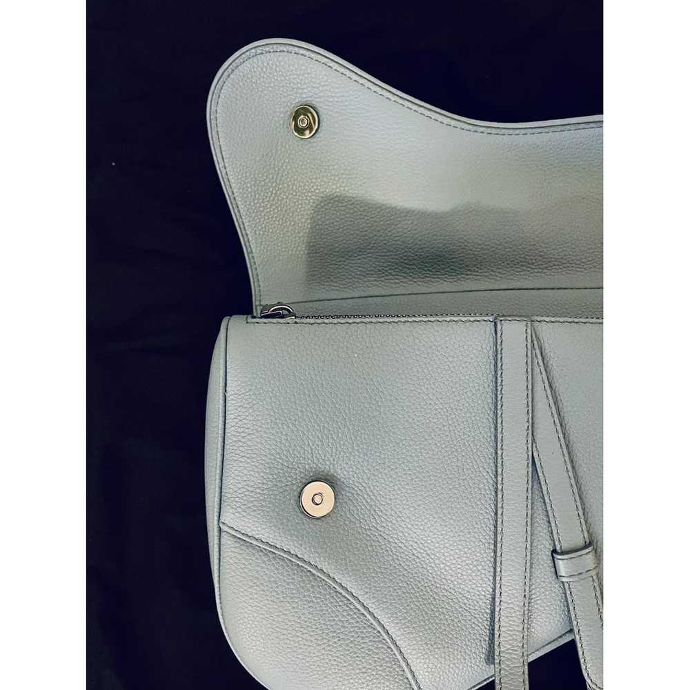 Dior Homme Saddle leather bag - image 7