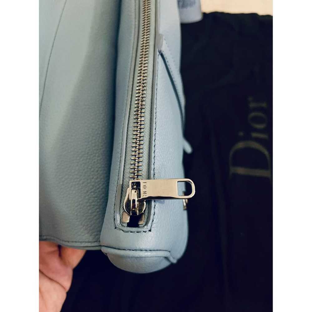 Dior Homme Saddle leather bag - image 8