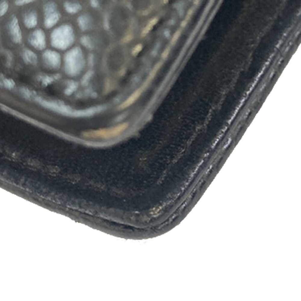 Chanel Cc Black Leather Wallet (Pre-Owned) - image 9