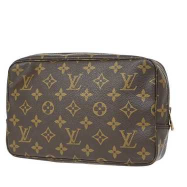 Louis Vuitton Trousse De Toilette Brown Canvas Cl… - image 1