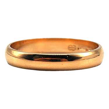 Non Signé / Unsigned Yellow gold ring - image 1