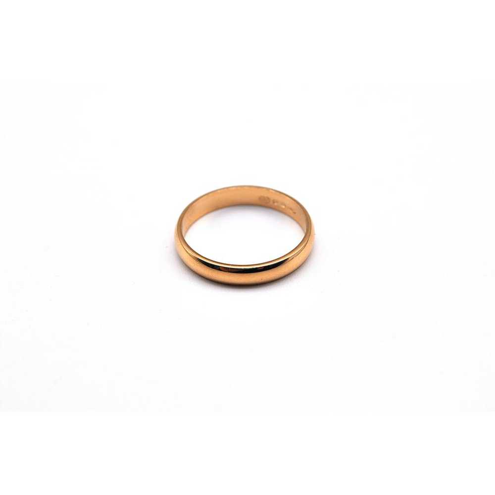 Non Signé / Unsigned Yellow gold ring - image 2