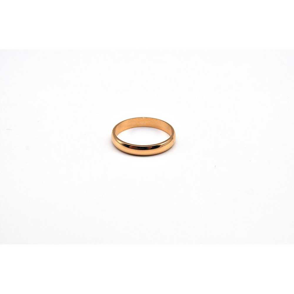 Non Signé / Unsigned Yellow gold ring - image 5