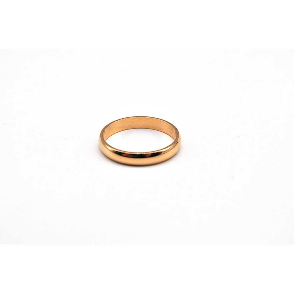 Non Signé / Unsigned Yellow gold ring - image 6