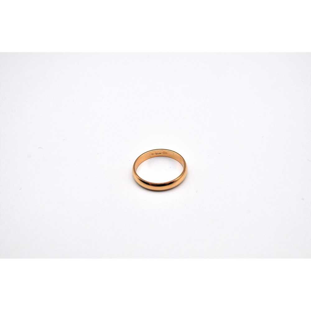 Non Signé / Unsigned Yellow gold ring - image 8