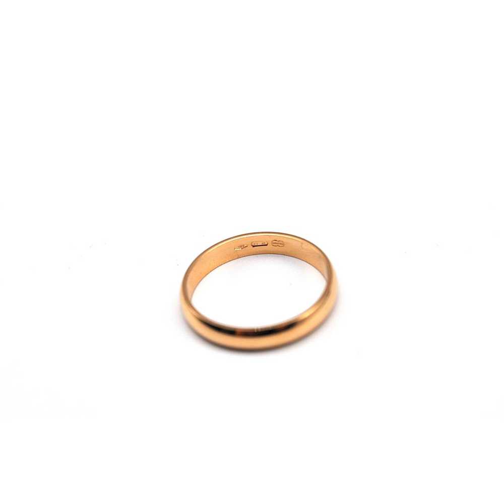 Non Signé / Unsigned Yellow gold ring - image 9