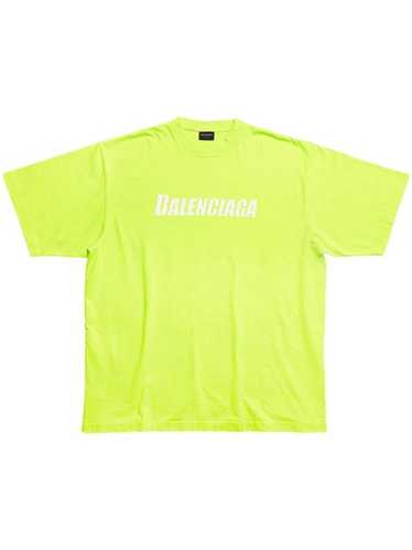 Balenciaga o1mt1gz1124 Caps T-Shirt Boxy Fit in Ye