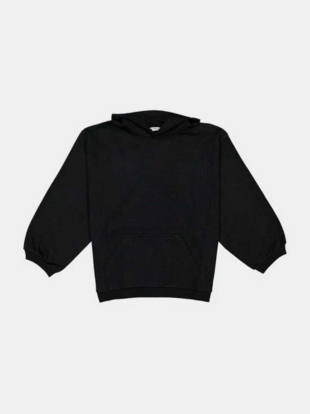 Balenciaga o1mt1gz1124 Tab Hoodie Small Fit in Bl… - image 1