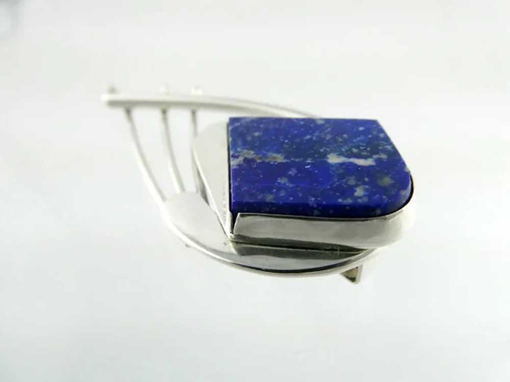 Southwestern MV Signed Handmade Sterling Silver L… - image 3