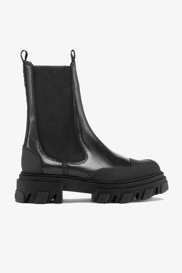 Ganni black chelsea boots - Gem