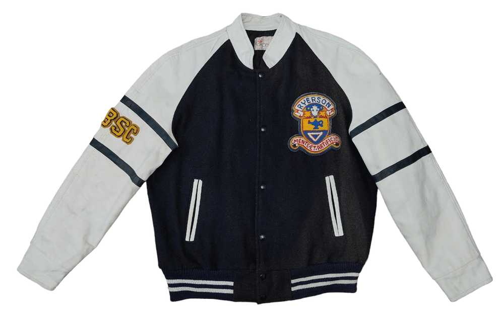 American College × Varsity Jacket × Vintage Vinta… - image 1