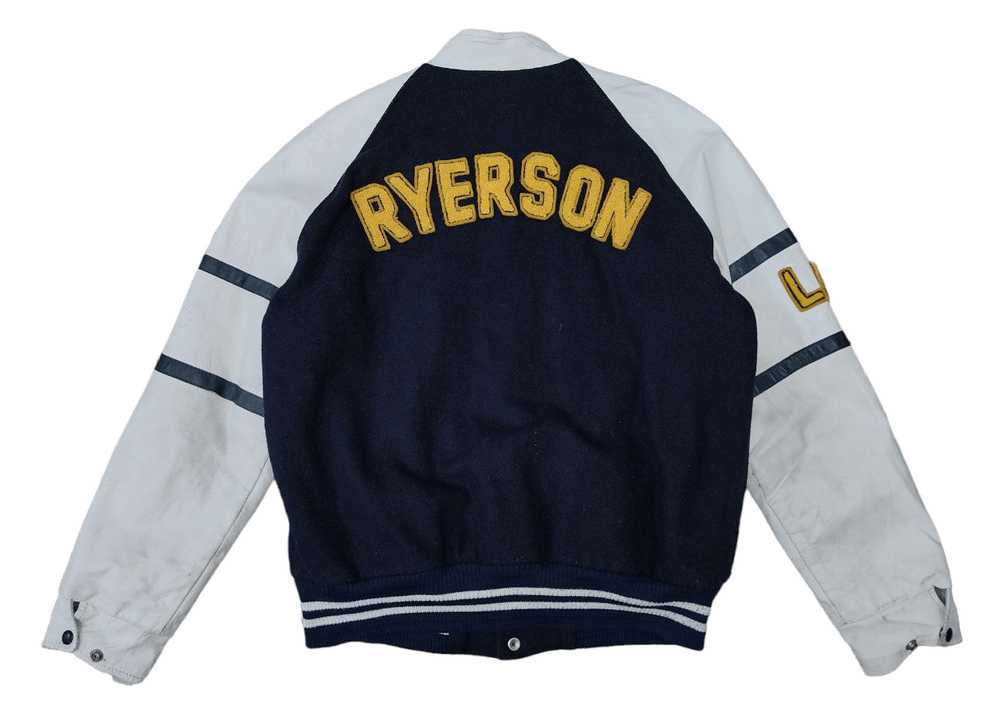 American College × Varsity Jacket × Vintage Vinta… - image 2