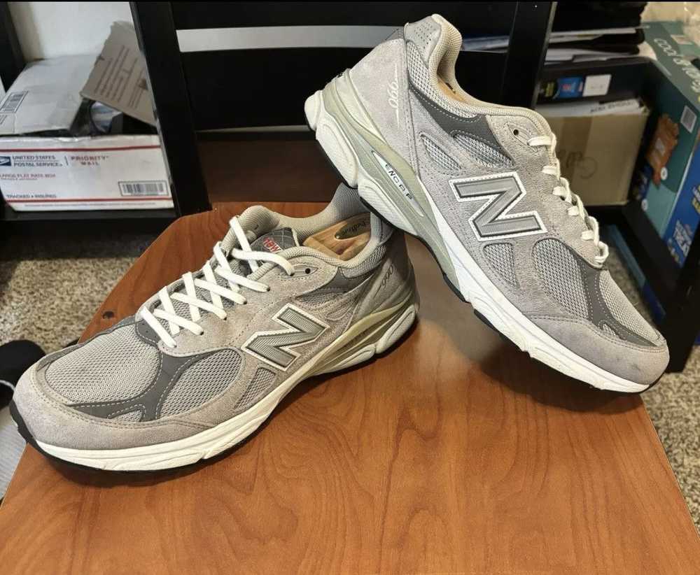 New Balance New Balance 990v3 Made in USA Grey Wh… - image 6