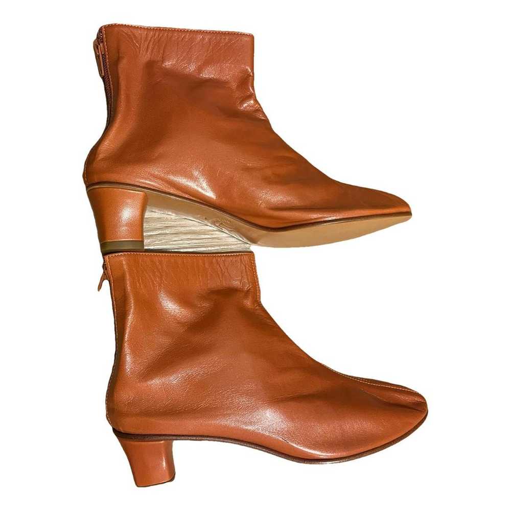 Martiniano Leather mocassin boots - image 1