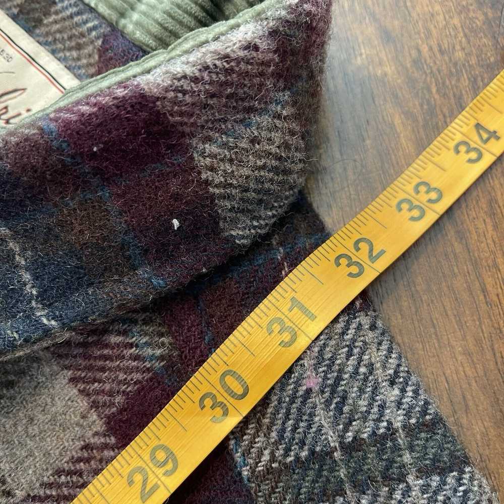 Rare Vtg Woolrich Wool Flannel Shirt Plaid XL Cor… - image 10