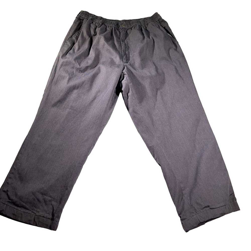 Haband Haband's Ice House Flannel Lined Pants Sla… - image 1