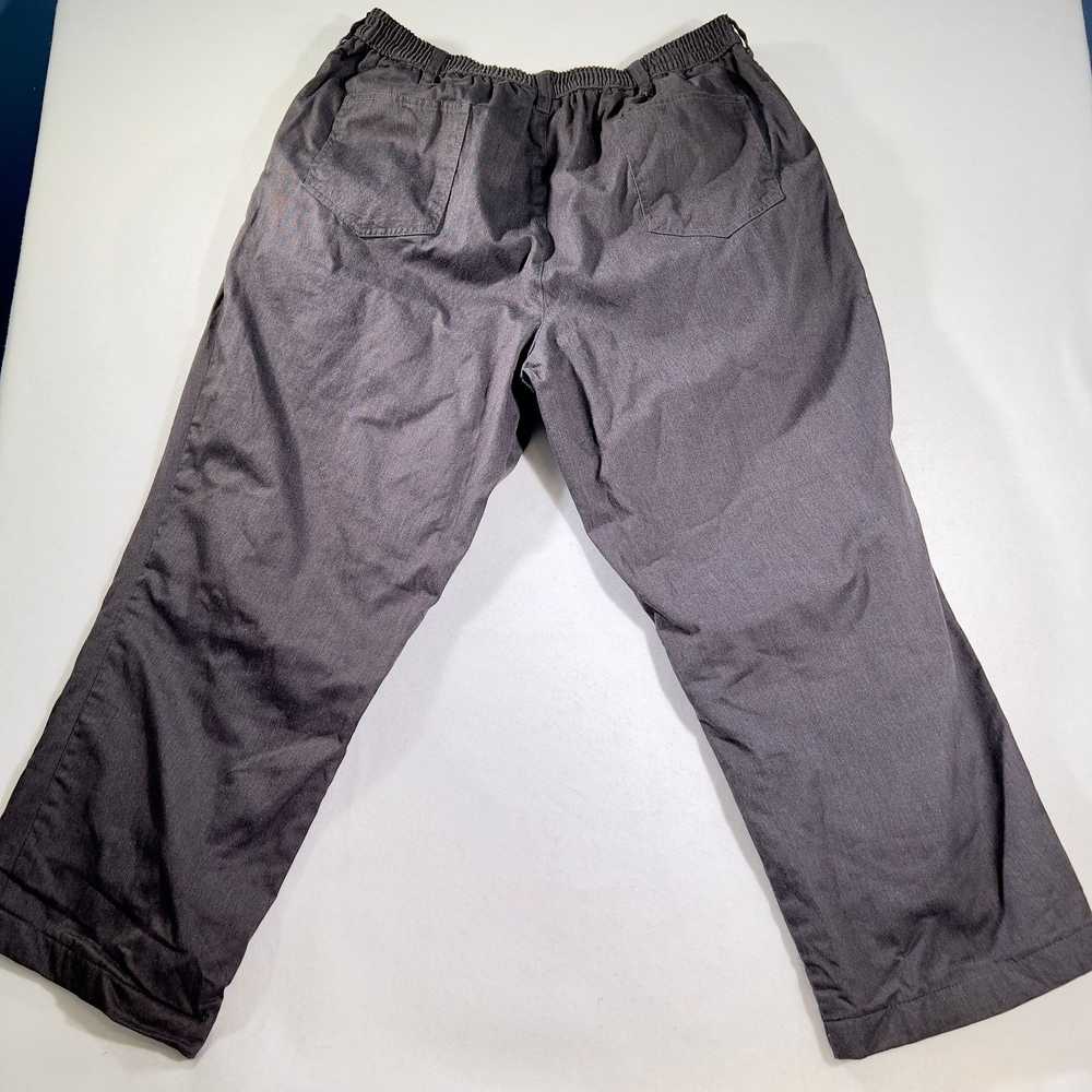 Haband Haband's Ice House Flannel Lined Pants Sla… - image 3