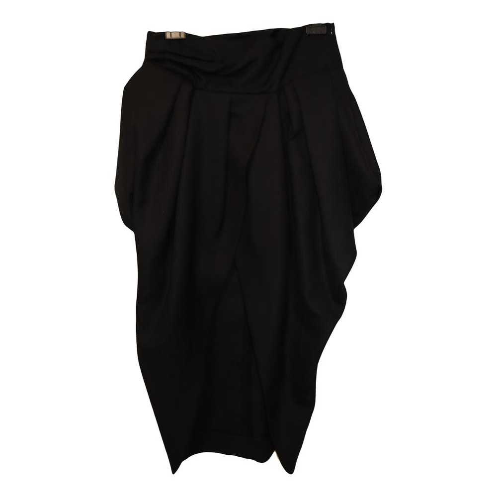 Jacquemus La Bomba wool mid-length skirt - image 1