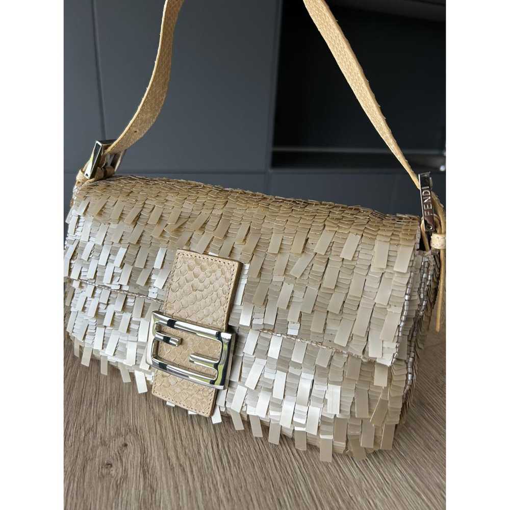 Fendi Baguette glitter handbag - image 7