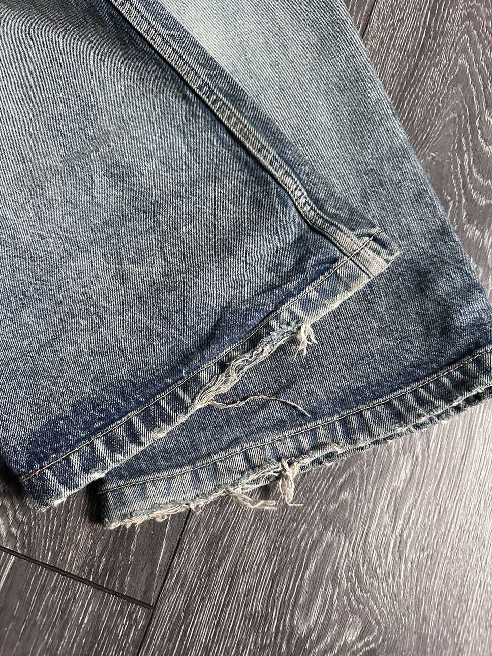 Balenciaga balenciaga lost tape japanese denim fl… - image 3