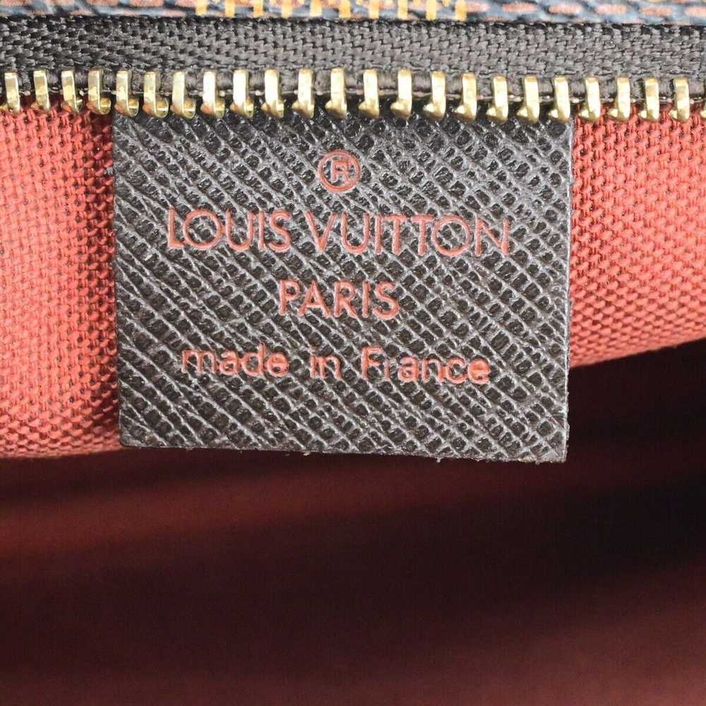 Louis Vuitton Trousse Makeup Brown Canvas Clutch … - image 10