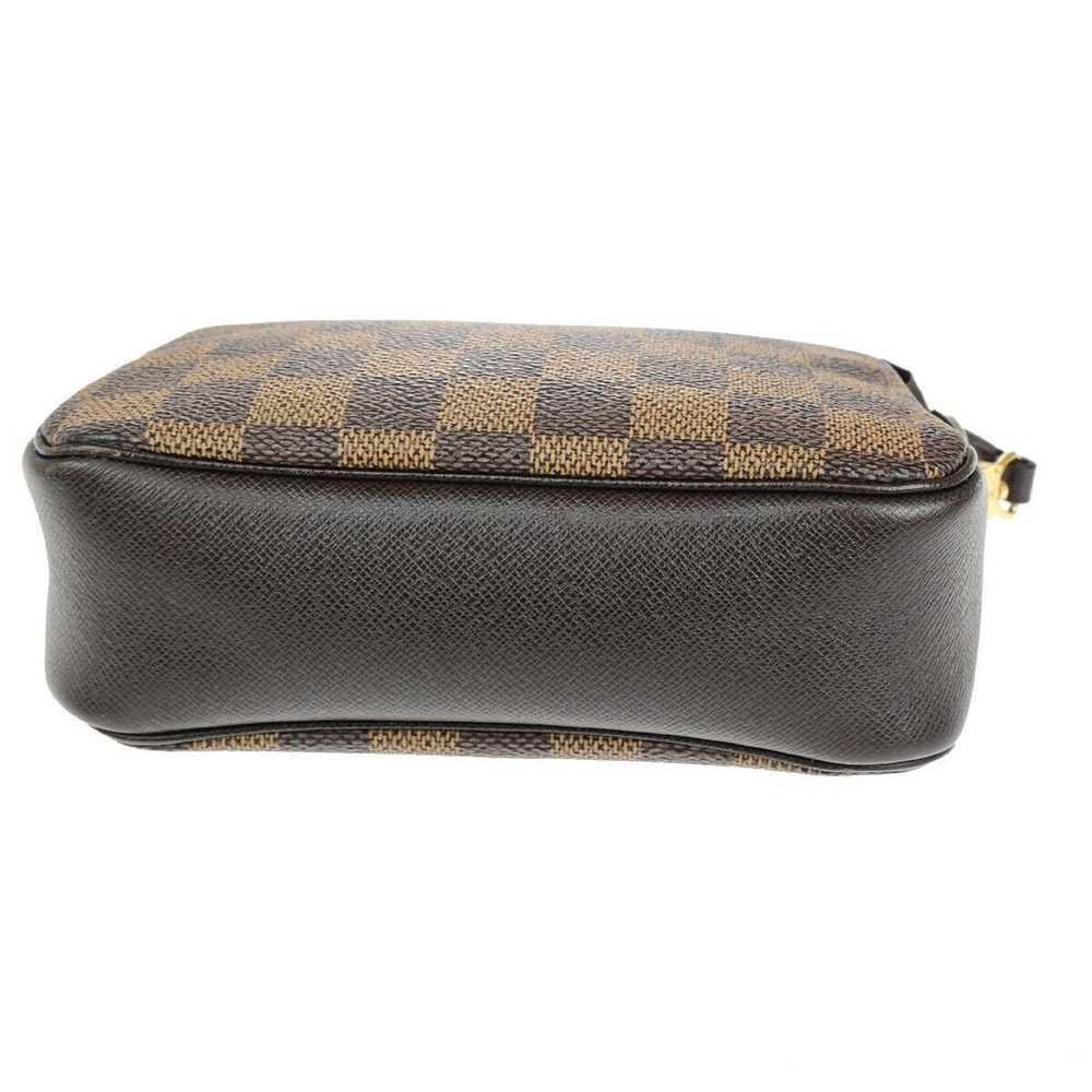 Louis Vuitton Trousse Makeup Brown Canvas Clutch … - image 11