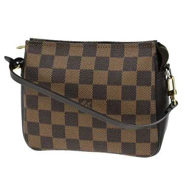 Louis Vuitton Trousse Makeup Brown Canvas Clutch … - image 1