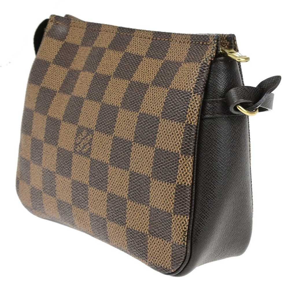 Louis Vuitton Trousse Makeup Brown Canvas Clutch … - image 4