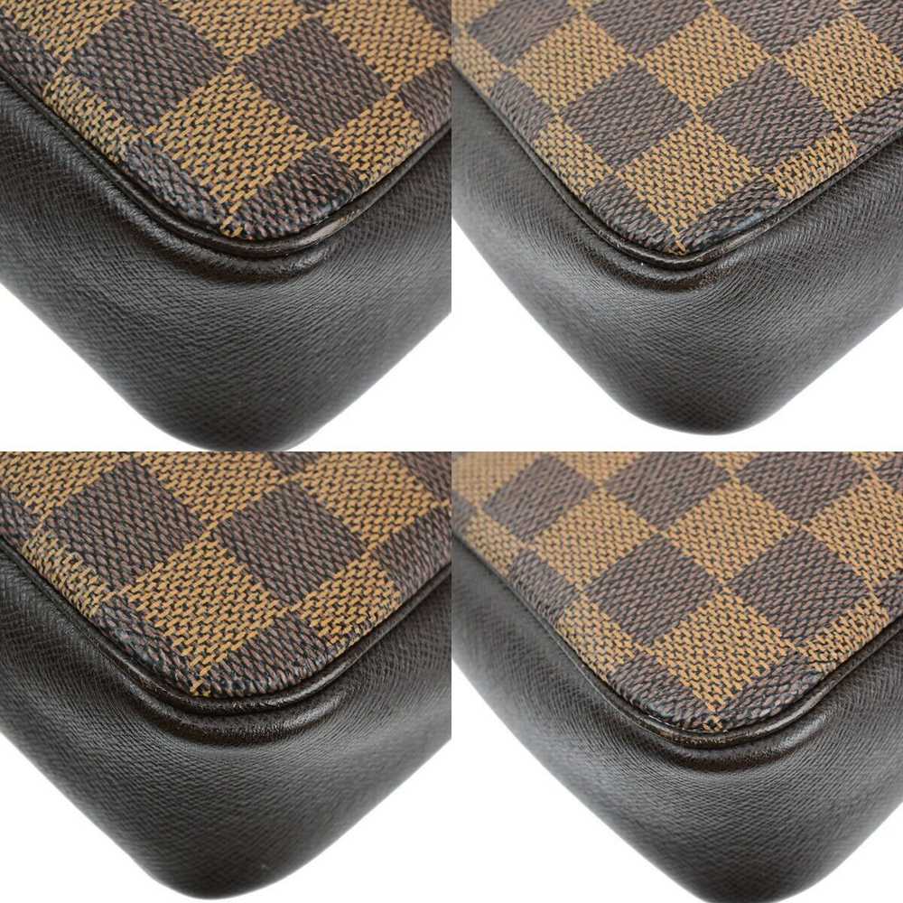 Louis Vuitton Trousse Makeup Brown Canvas Clutch … - image 6