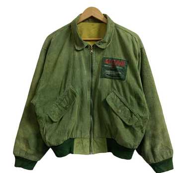 Bomber Jacket × Japanese Brand × Vintage Gleeman … - image 1