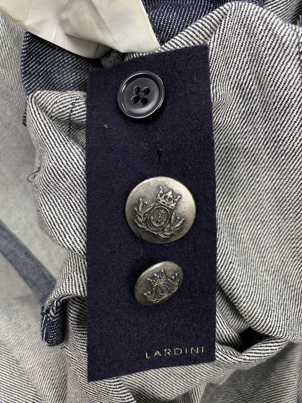 Designer × Lardini × Luxury Lardini Double Breast… - image 10