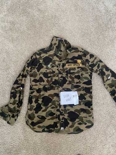 Bape 1st Camo Military Shirt