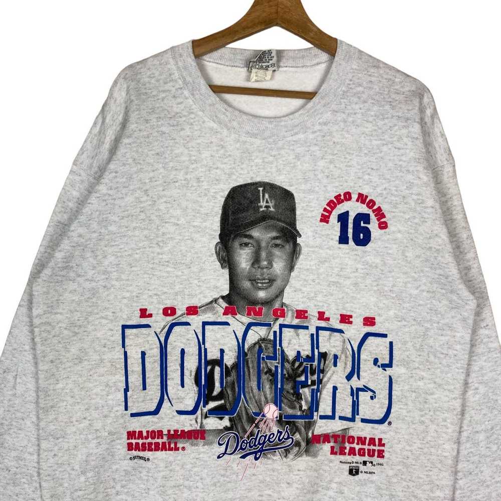 Nutmeg Mills Vintage Nutmeg Mills LA Dodgers MLB … - image 2