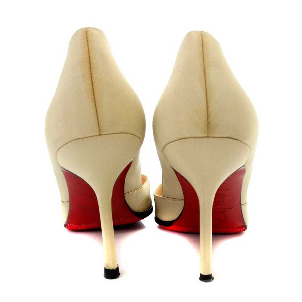 Christian Louboutin Pumps Satin Pin Heel 39.5 Bei… - image 3